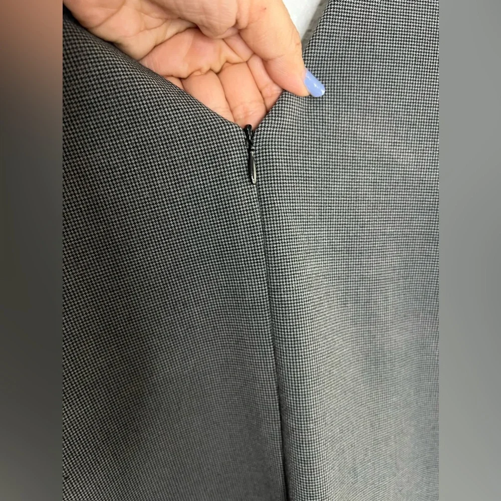 ZARA Grey Mini Sexy Dress With Side Pockets Size S. - Picture 3 of 7